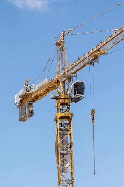 Großer Baukran — Stockfoto