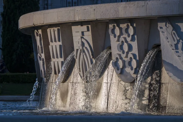 Fonte de água em Belém — Fotografia de Stock