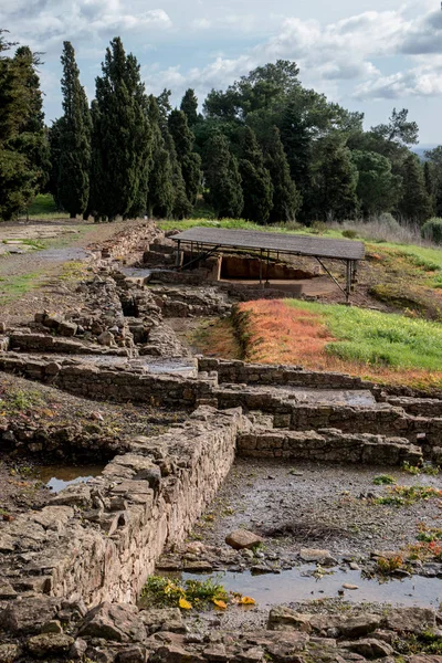 Antiguas ruinas romanas de Mirobriga — Foto de Stock