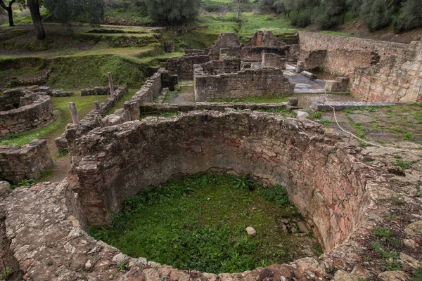 Antiguas ruinas romanas de Mirobriga — Foto de Stock