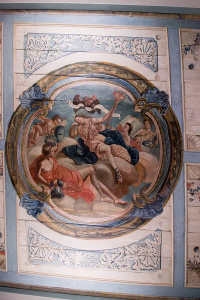 Magnificent ceiling paintings — Stock Photo, Image