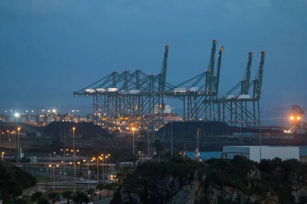 Cargo container cranes — Stock Photo, Image