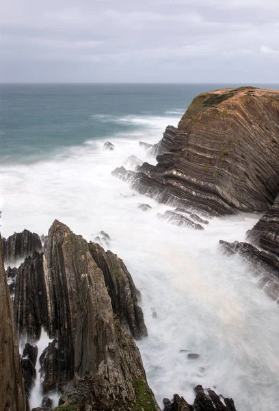 Cabo Sardao kustlijn — Stockfoto