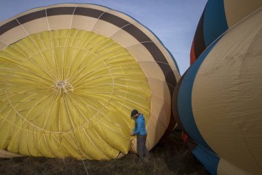 Sıcak Hava Balon Festivali yükseliş