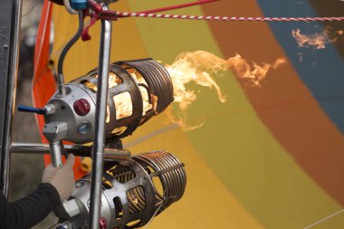 Sıcak Hava Balon Festivali yükseliş