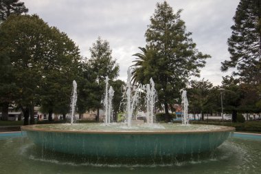 Su çeşme kentsel park üzerine