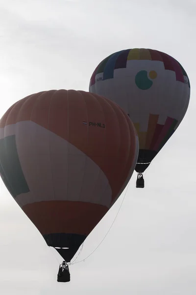 Ascension du festival des montgolfières — Photo