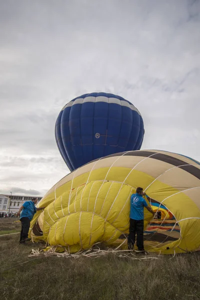 Ascensão de balões de ar quente festival — Fotografia de Stock