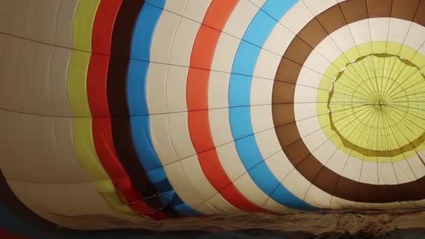 热气球的提升 — 图库视频影像