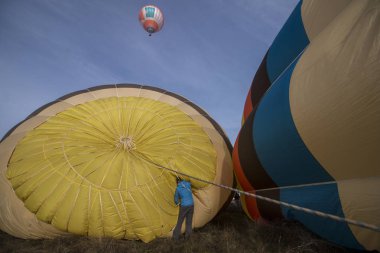 Sıcak Hava Balon Festivali yükseliş