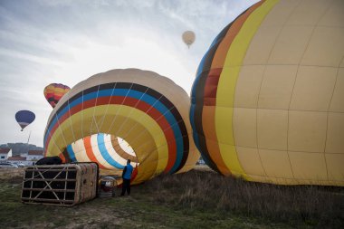 Sıcak Hava Balon Festivali yükseliş