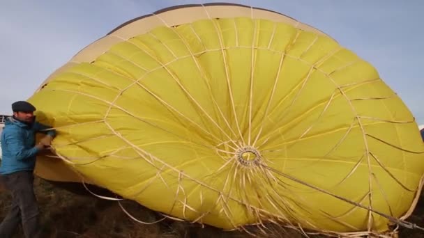 Ascensione delle mongolfiere — Video Stock
