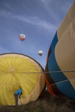 Sıcak Hava Balon Festivali yükseliş