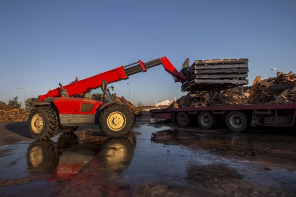 Jármű manőverező nyers cork deszka heavy duty Truck — Stock Fotó