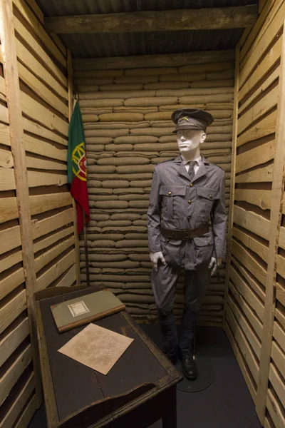 Wojskowych bunkier w Muzeum — Zdjęcie stockowe