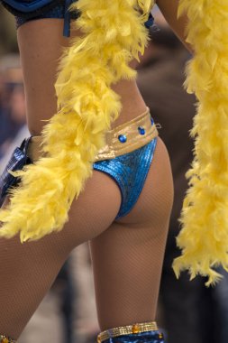 Karnaval kadın kostüm dansçı