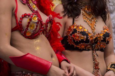 Karnaval kadın kostüm dansçı