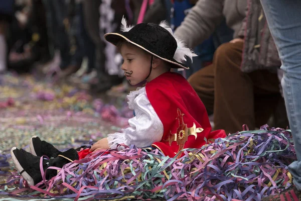 LOULE, PORTUGAL - FEB 2017: Desfile de Carnaval — Fotografia de Stock