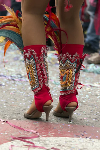 Ženské boty karneval — Stock fotografie