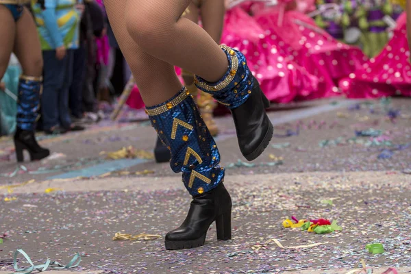 Karnaval kadın ayakkabı — Stok fotoğraf