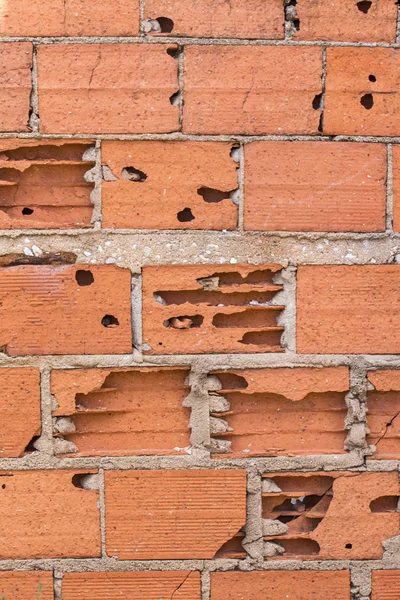 Old weathered brick wall — Stock Photo, Image