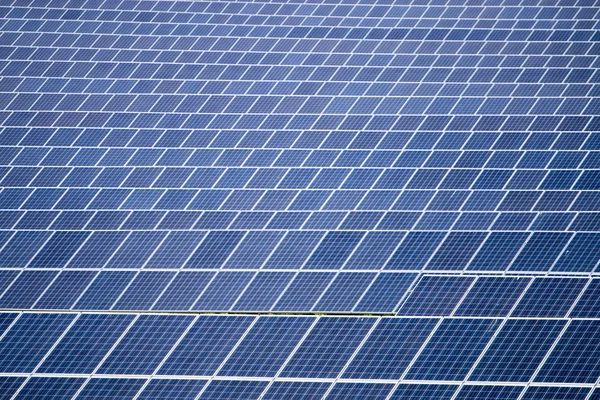 Область солнечных батарей — стоковое фото