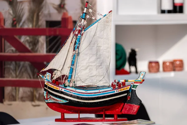 Modelo de barco de pesca tradicional — Foto de Stock