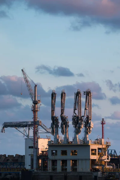 Sines port cranes — Stock Photo, Image