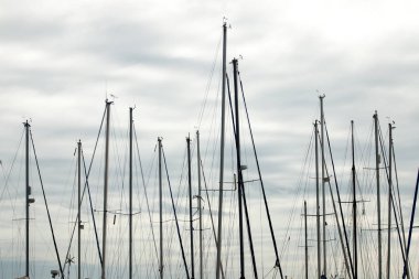 Birkaç Marina Yelkenliler