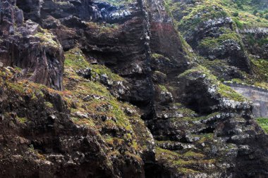 Kıyı dağ manzarası