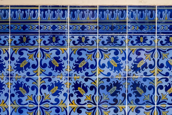 Geleneksel Portekiz azulejos — Stok fotoğraf