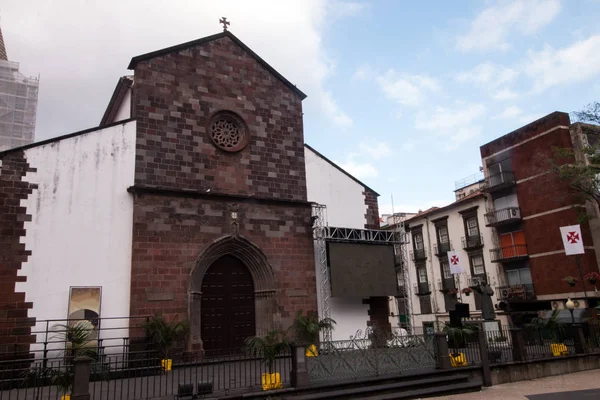 stock image Funchal Cathedral church