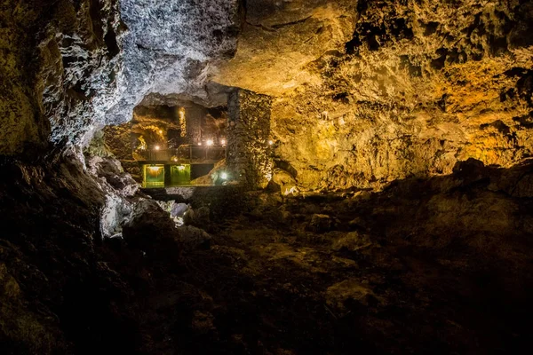 Volcanic Caves of Sao Vicente — Stock Photo, Image