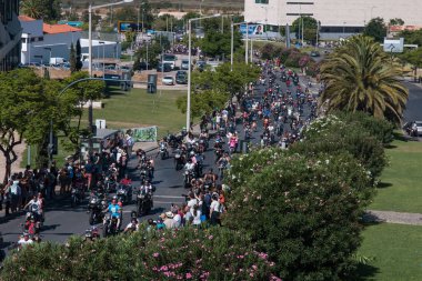 Motosiklet parade in Faro