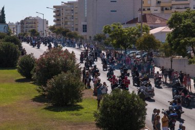 Motosiklet parade in Faro