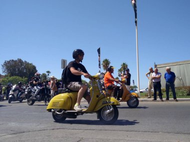 Motosiklet parade in Faro