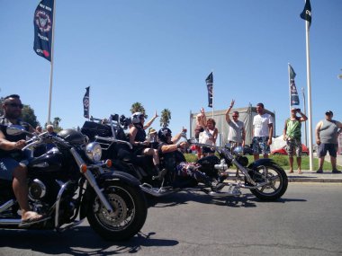 Motosiklet parade in Faro
