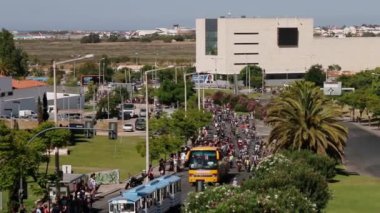 Motosiklet parade in Faro