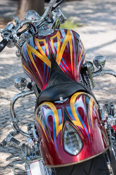 Motorcykel blanka Detaljer — Stockfoto