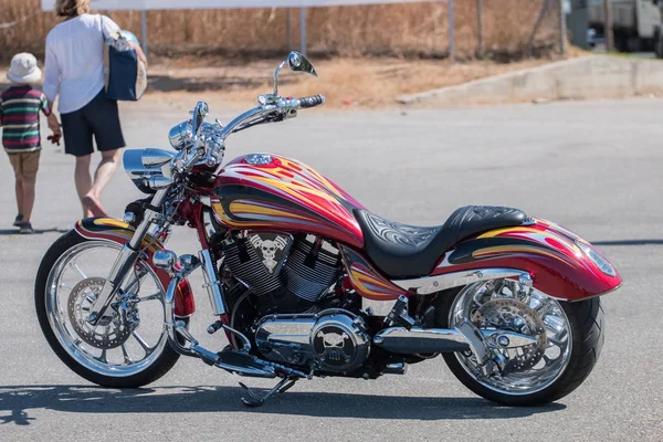 Motorcykel blanka Detaljer — Stockfoto