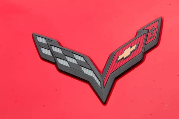 Modern Chevrolet Corvette logo — Stock Photo, Image