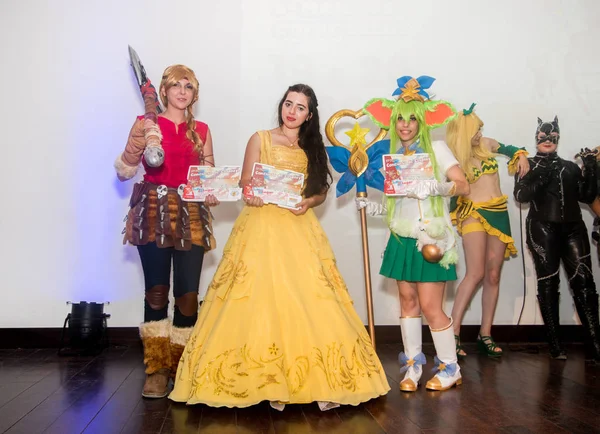 Cosplay show artista artista ganadores — Foto de Stock