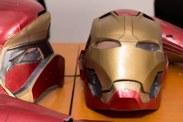 Iron Man Cosplay-Rüstung — Stockfoto