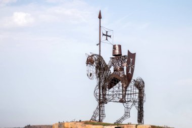 Ortaçağ Şövalyesi heykeli