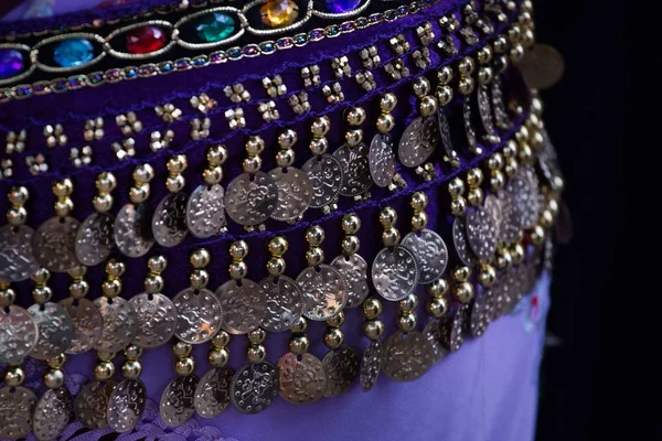 Belly dancer detail of dress — Stock Photo, Image