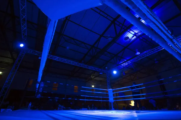 Dettaglio anello kickboxer — Foto Stock