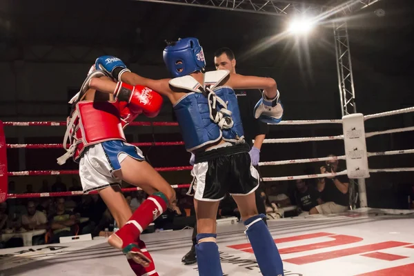 DFC mästerskapet av kickboxning — Stockfoto