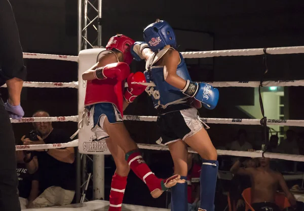 Campeonato DFC de kickboxing — Fotografia de Stock