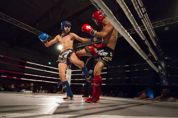 DFC mästerskapet av kickboxning — Stockfoto