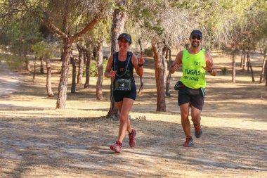 Bir orman iz Runner